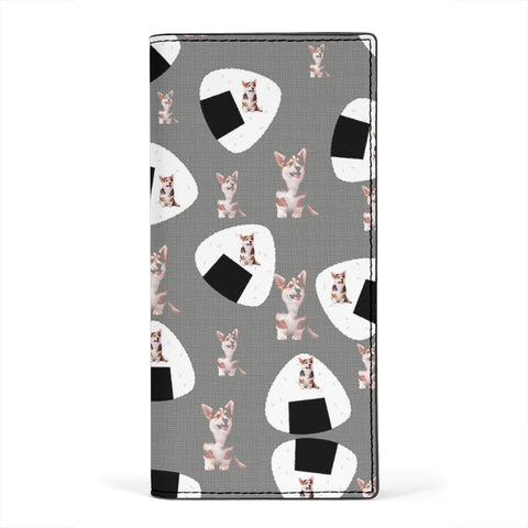 Cardigan Welsh corgi Print Women's Leather Wallet