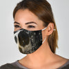 Cute Staffordshire Bull Terrier Print Face Mask