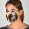Lovely Welsh Springer Spaniel Print Face Mask