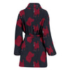 Nova Scotia Duck Tolling Retriever Patterns Print Women's Bath Robe