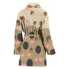 American Bobtail Cat Print Women's Bath Robe