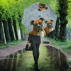 Lovely Boxer Dog Print Umbrellas