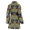 Amazing Rough Collie Dog Pattern Print Women's Bath Robe