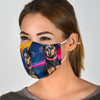 Manchester Terrier Print Face Mask