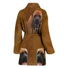 South African Boerboel Print Women's Bath Robe
