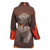 Amazing Walking British shorthair Cat Print Women's Bath Robe