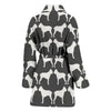 Cane Corso Dog Pattern Print Women's Bath Robe