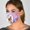 Amazing Abyssinian Cat Print Face Mask