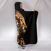 Leopard Print Hooded Blanket