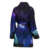 Outer Space Galaxy Print Women's Bath Robe