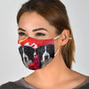 Greater Swiss Mountain Dog Print Face Mask