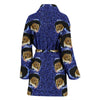 Chinese Hamaster Print Women's Bath Robe