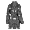 Burmese cat Face Print Women's Bath Robe