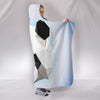 Panda Vector Art Print Hooded Blanket