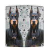 Cute Doberman Pinscher Dog Print Women's Leather Wallet