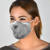 Turkish Angora Cat Print Face Mask