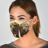 Cute Boerboel Print Face Mask