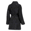 Portuguese Water Dog Print Women's Bath Robe