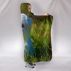 Maltese Dog Painting Print Hooded Blanket