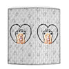 English Cocker Spaniel  Dog Paws Print Women's Leather Wallet
