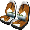 Kiger Mustang Horse Print Car Seat Covers