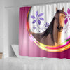 Kiger Mustang Horse Print Shower Curtain