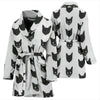 Bombay Cat Pattern Print Women's Bath Robe