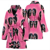 Amazing Bernese Mountain Dog Print Women's Bath Robe