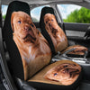 Cute Bordeaux Mastiff Print Car Seat Covers