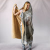 Lovely Scottish Fold Cat Print Hooded Blanket