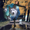Cute Siberian Husky Print Umbrellas
