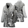 Cute Beagle Print Women's Bath Robe