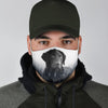 Lovely Flat Coated Retriever Print Face Mask