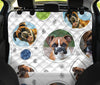 Cute Boxer Dog Print Pet Seat Covers