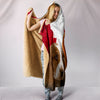 Cute Basset Hound Print Hooded Blanket