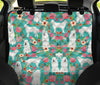 Great Pyrenees Floral Print Pet Seat Covers