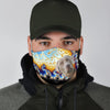 Cute Weimaraner Dog Print Face Mask