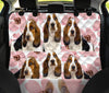 Basset Hound Pattern Print Pet Seat Covers