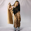 Lovely Selkirk Rex Cat Print Hooded Blanket