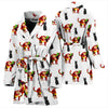 Colorful Cat Patterns Print Women's Bath Robe