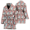 Ragdoll Cat Pattern Print Women's Bath Robe