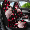Sphynx cat With heart Patterns Print Car Seat Covers