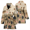 American Bobtail Cat Print Women's Bath Robe