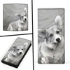 Cardigan Welsh Corgi Print Women's Leather Wallet