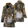 Maine Coon Cat Print Women's Bath Robe
