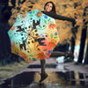 Portuguese Water Dog Floral Print Umbrellas