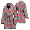 Komondor Dog Art Print Women's Bath Robe