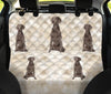 Lovely Weimaraner Print Pet Seat Covers