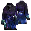 Outer Space Galaxy Print Women's Bath Robe