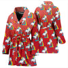 Rainbow Unicorn Patterns Print Women's Bath Robe